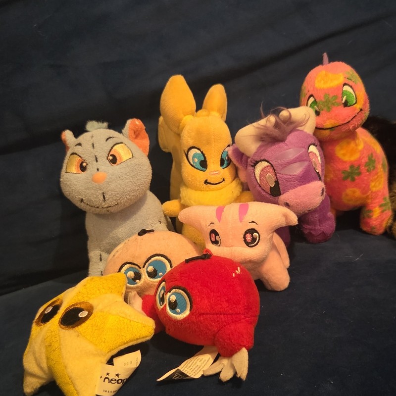 Vintage NEOPETS PLUSH LOT JAKKS And McDonald's