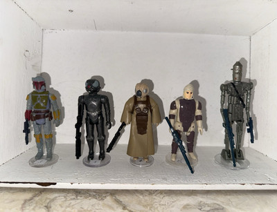 Star Wars Actionfiguren Vintage Kenner Kopfgeldjäger Set