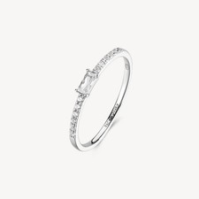 Brosway anello  fedina Fancy - Infinite White  in argento e zirconi -FIW167C