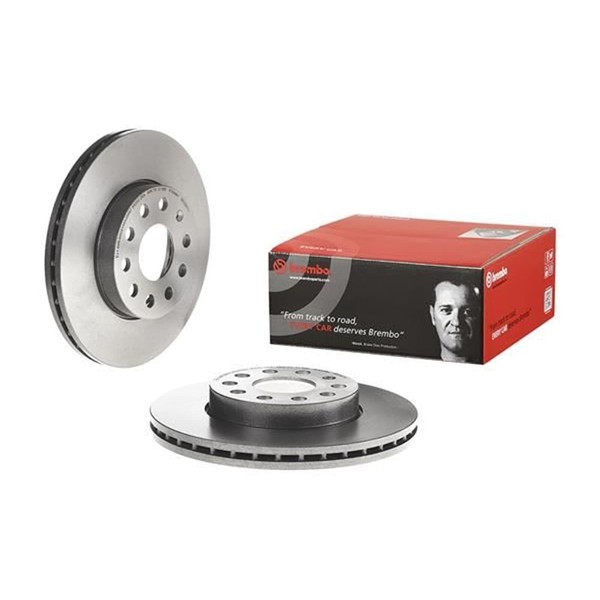 2X Brembo Bremsscheiben 276Mm InnenbelÜFtet Vorne Passend FÜR Audi A3 Seat Leon-image