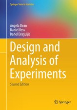Design and Analysis of Experiments | Angela D...