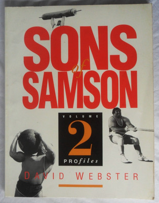 Sons of Samson Vol. 2 PROfiles by David Webster ** Signed ** Softcover