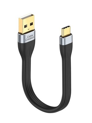 USB-C Kabel 15cm Schnellladung 60W für MacBook, iPad, Galaxy S22