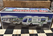 1998 Hess Recreation Van With Dune Buggy And Motorcycle, CIB