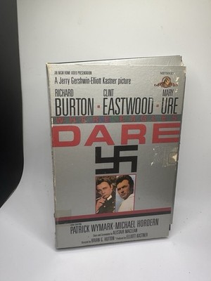 Where Eagles Dare BETA Betamax 1968 Clint Eastwood Big Box