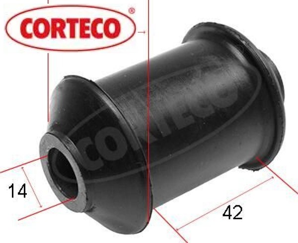 Corteco 80000477 Lagerung FüR Lenker Querlenkerlager Lager Querlenker FüR Ford-image
