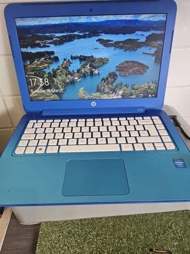 HP Stream 13-c055sa 13.3" Laptop Blue with AC Adapter password reset needed