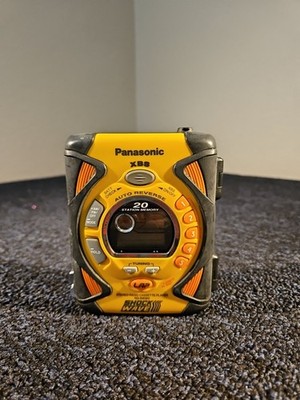 TESTED Panasonic SHOCK WAVE XBS RQ-SW35V Stereo Radio Cassette