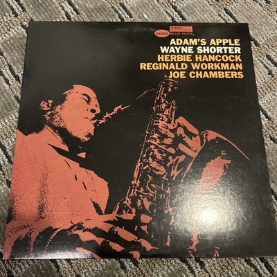 WAYNE SHORTER Adam's Apple LP BLUE NOTE - 1985 DMM Reissue