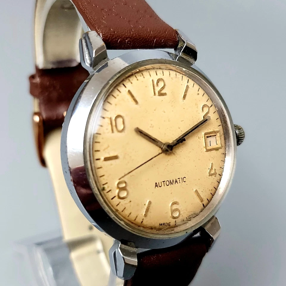 Vintage Watch Vostok Automatic Soviet Mechanical Wostok Wristwatch Serviced - Image 2 of 4