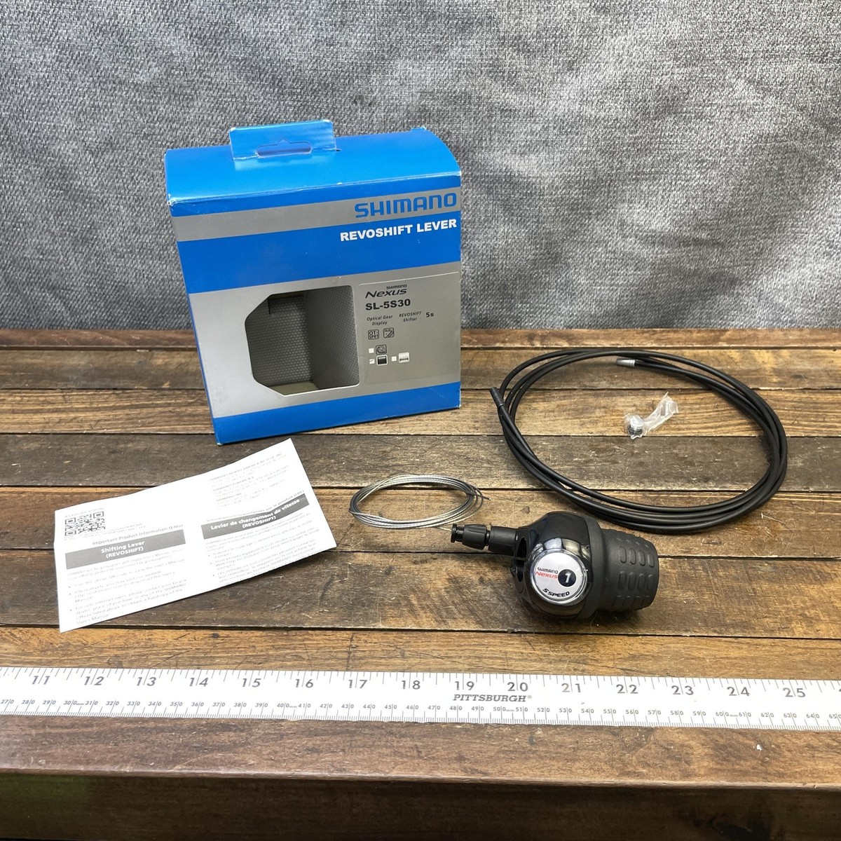 Shimano Nexus SL-5S30 Right 5 Speed Twist Shifter RevoShift Lever
