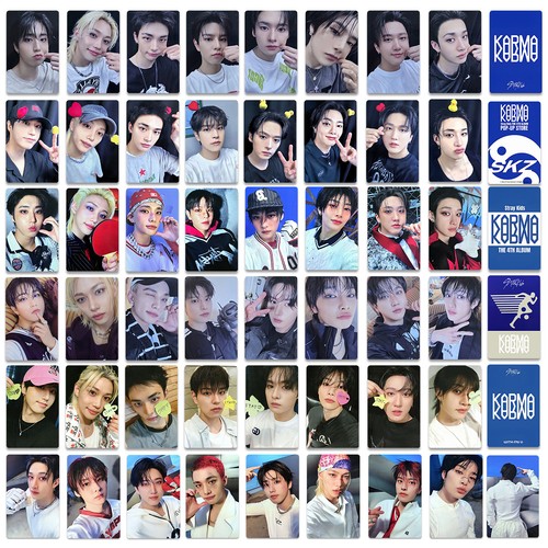8pcs/set Kpop STRAY KIDS KARMA Self Made Photocard Album Photo Cards