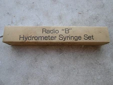 Harley-Davidson Radio B Hydrometer Syringe Kit Flathead Knucklehead Panhead NOS