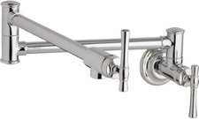 Elkay LKEC2091 Explore 4 GPM Wall Mounted Pot Filler Faucet with Dual Chrome