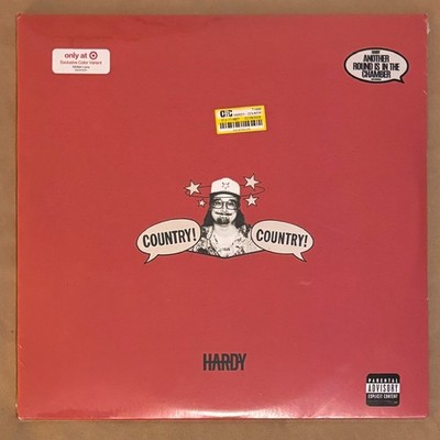 Hardy - Country! Country! 2LP Molten Lava Vinyl Record Gatefold NEW SEALED