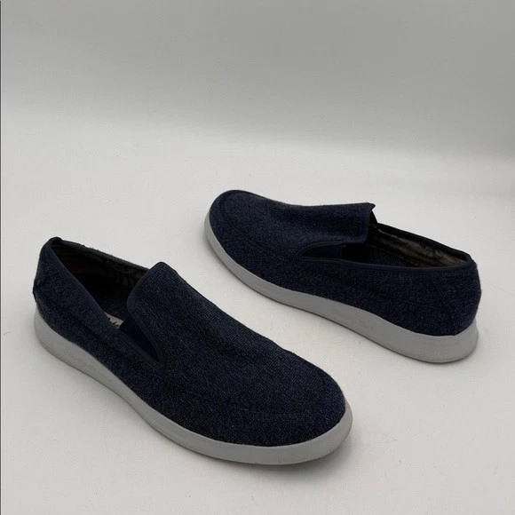 Tommy Bahama Blue Slip On Mesh Canvas Beach Casual Sneakers Men Size 14D Tommy Bahama Canvas Casual Shoes for Men for sale | eBay main image 4