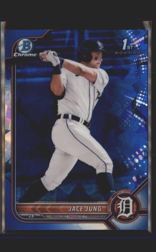 2022 Bowman Draft Sapphire Edition #BDC-15 Jace Jung - ( 137 )