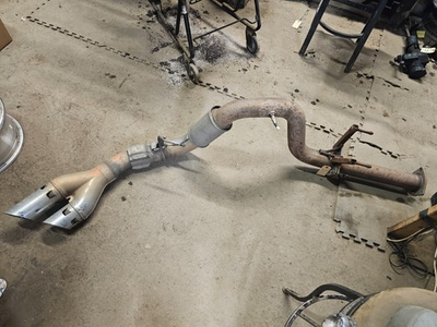 #ad 2017 2022 F250 F350 F450 DIESEL 6.7L FACTORY EXHAUST MUFFLER TAIL PIPE $599.99