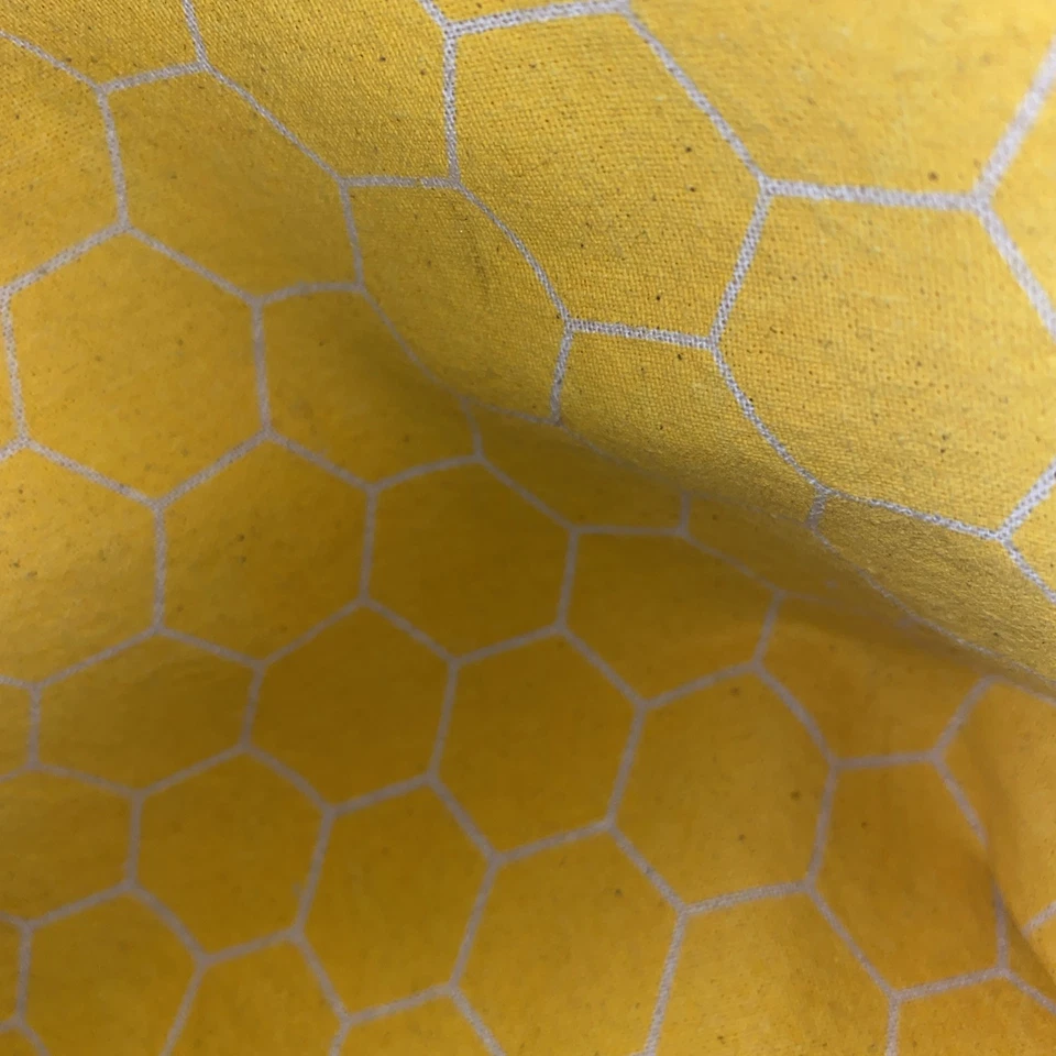 Bolso de Mano Two’s Company Honey Bee & Flower Flea Market Lona Cuero Vegano Foto 4 de 4