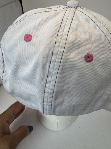 Honda White & Pink Ball Cap Hat by K Products Headwear - S2000 Logo - Picture 6 of 11