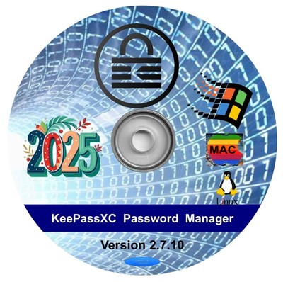 KeePassXC Password Manager 2025 Software Version 2.7.10 ~ Windows  MacOS