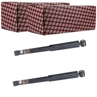 2X Ashika Gasdruck StoßDÄMpfer Satz Hinten Passend FÜR Audi A3 Seat Leon VW