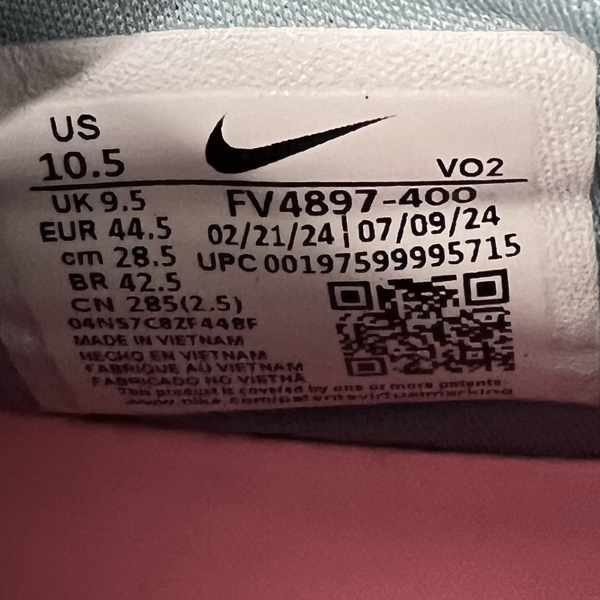 Nike Air Zoom Infinity Tour Next 2 Golf Gore Tex Denim FV4897 400