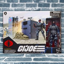 GI Joe Classified  151 Trench Viper & Cobra Modular Fortification SHIPS FREE