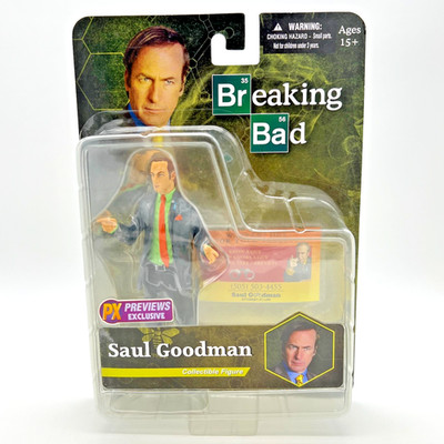 Mezco Breaking Bad Better Call SAUL GOODMAN Figure PX Previews Exclusive   NEW