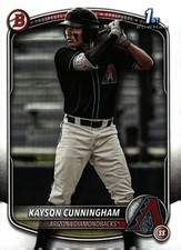 2025 Bowman Draft Kayson Cunningham #BD-84
