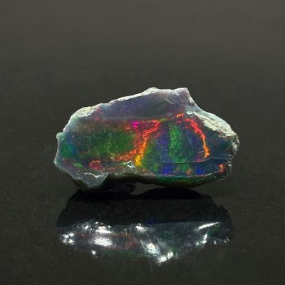 Uncut Welo Ethiopian Rainbow Mountain Opal Stone