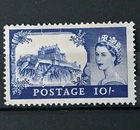 GB QUEEN ELIZABETH II 1955-58 SG 538 10S ULTRAMARINE U/MINT  CAT £90
