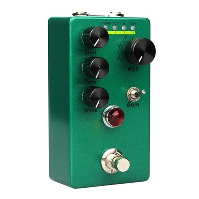 Guitar Effect Pedal Overdrive Booster True Bypass Switching Multiple Controller