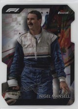 2024 Topps Finest Formula 1 Common Die-Cut Refractor 42/99 Nigel Mansell HOF v7j