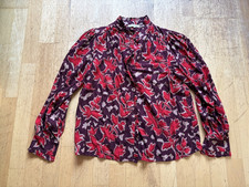 Surkana Bluse weinrot Größe XS neu!