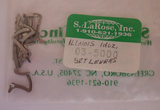 ILLINOIS POCKET WATCH SET LEVERS, AS PACKAGED BY S. LA ROSE 34MR38
