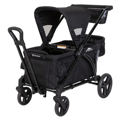 Baby Trend Expedition 2-in-1 Kinderwagen Wagon Plus Ultra Black für 2 - Gut