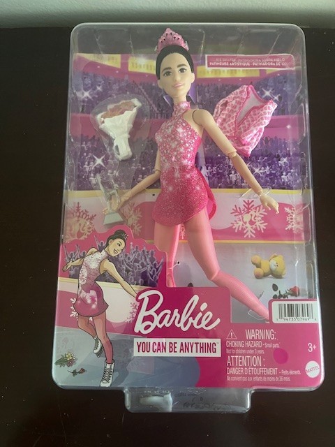 BARBIE / YOU CAN BE ANYTHING / " FIGUE SKATER/ NEW