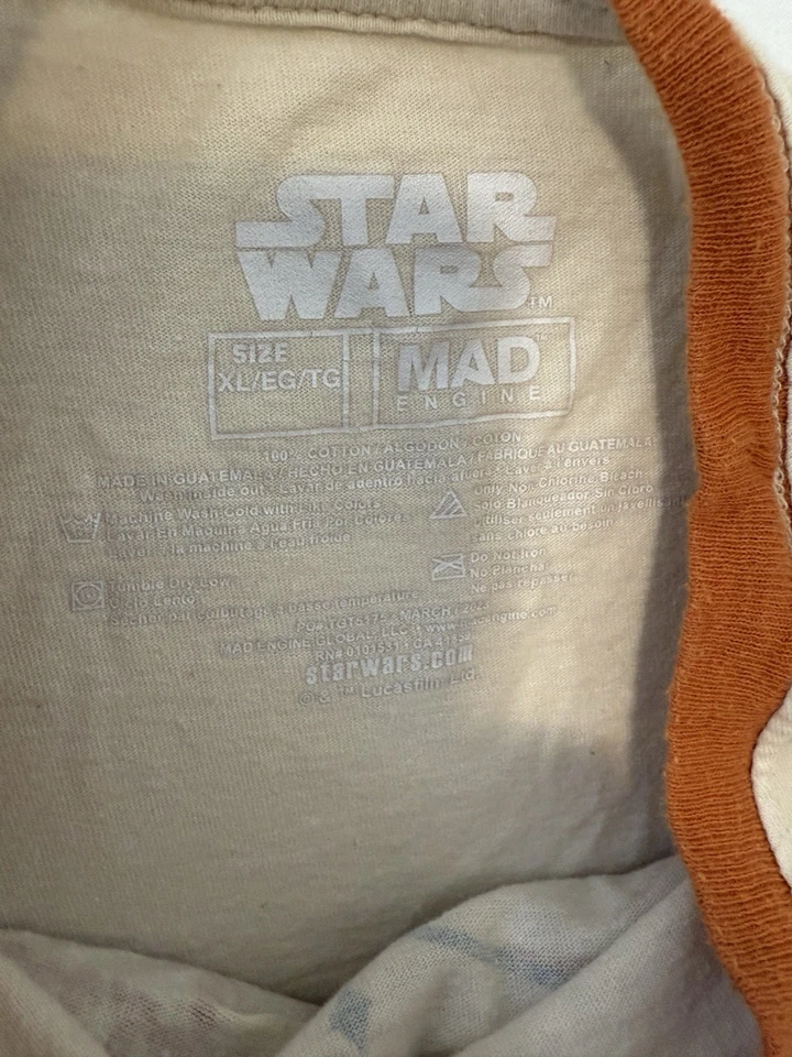 🪐 Star Wars “The Mandalorian – This Is The Way” Ringer Tee (Size XL) - Image 2 of 2