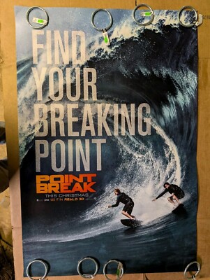 POINT BREAK Original 27'' X 40'' DS/Rolled Movie Poster - 2015