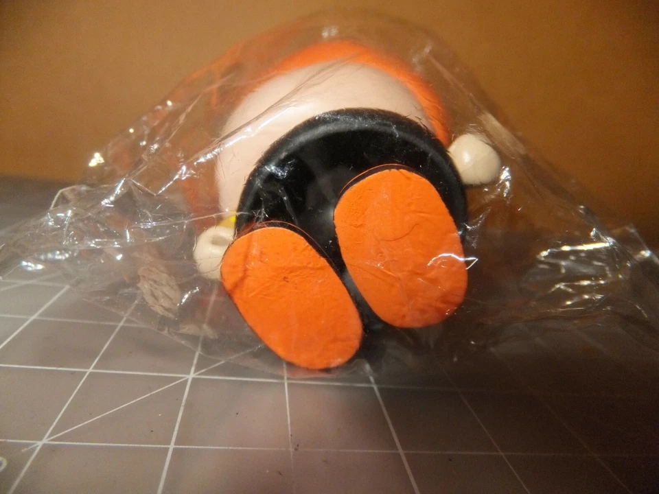 SAM The Pirate Orange Designer Urban Vinyl Red Magic Figure Kidrobot Rare - Image 3 of 3