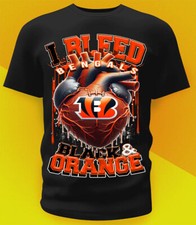 Cincinnati Bengals Bleed Shirt Sizes Youth-6XL