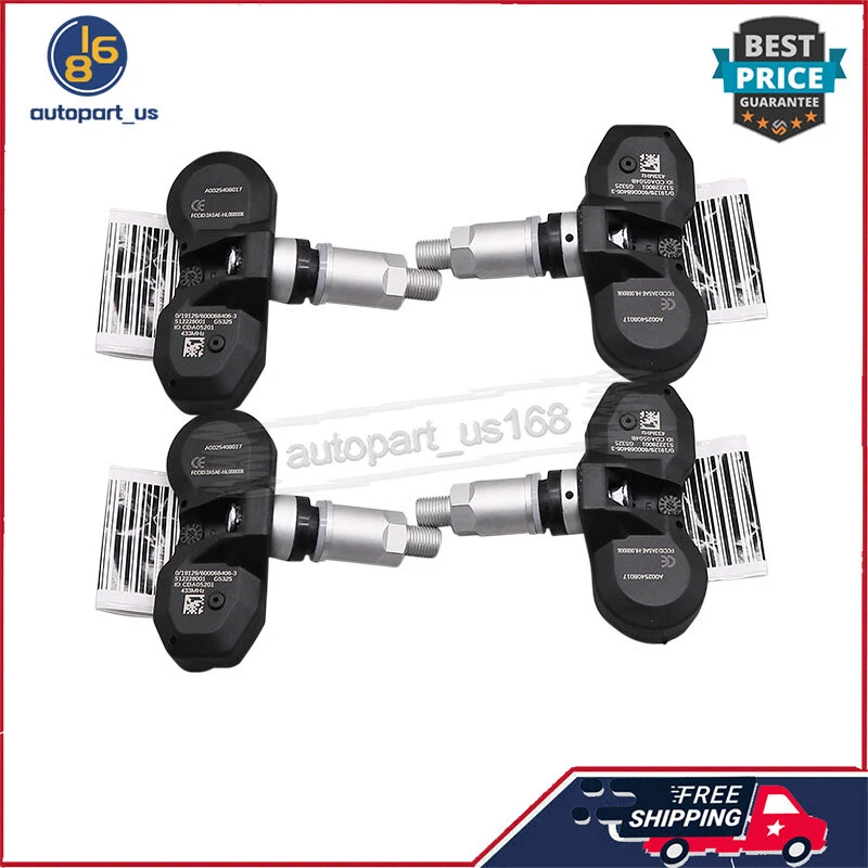 Nuevo sensor de monitoreo de presión de neumáticos 4X A0025408017 para sensor TPMS Mercedes-Benz Foto 4 de 4