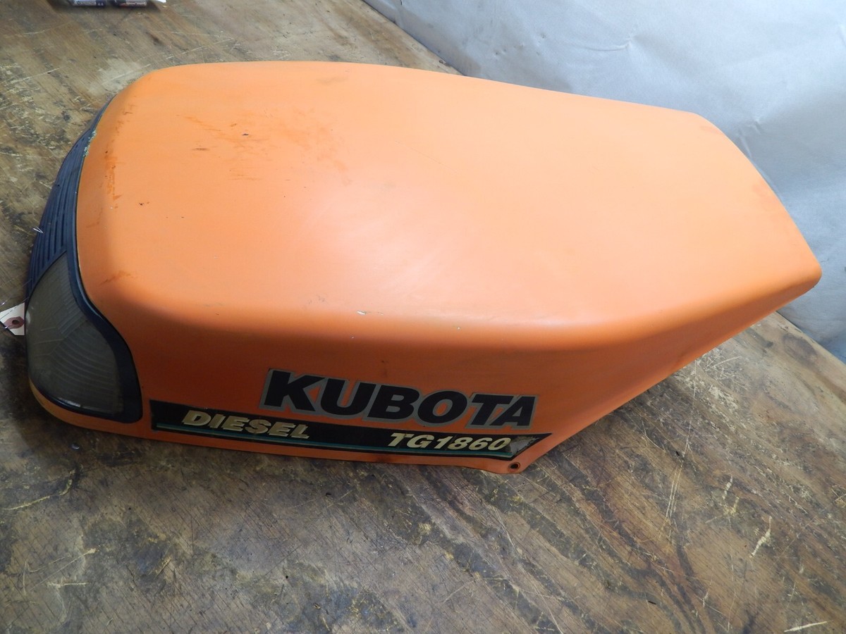 Kubota TG1860 Hood Top K1211-54110 Great Used Condition | eBay