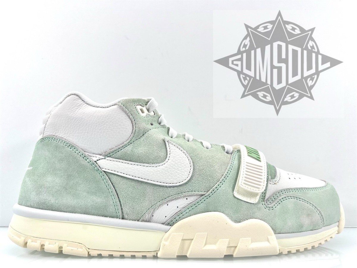 NIKE AIR TRAINER 1 ENAMEL GREEN SAIL SUMMIT WHITE DX4462 300  display picture 3