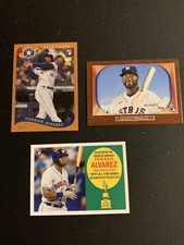 2020 Topps Archives YORDAN ALVAREZ 1955 Bowman Rookie RC Insert Astros Lot 3