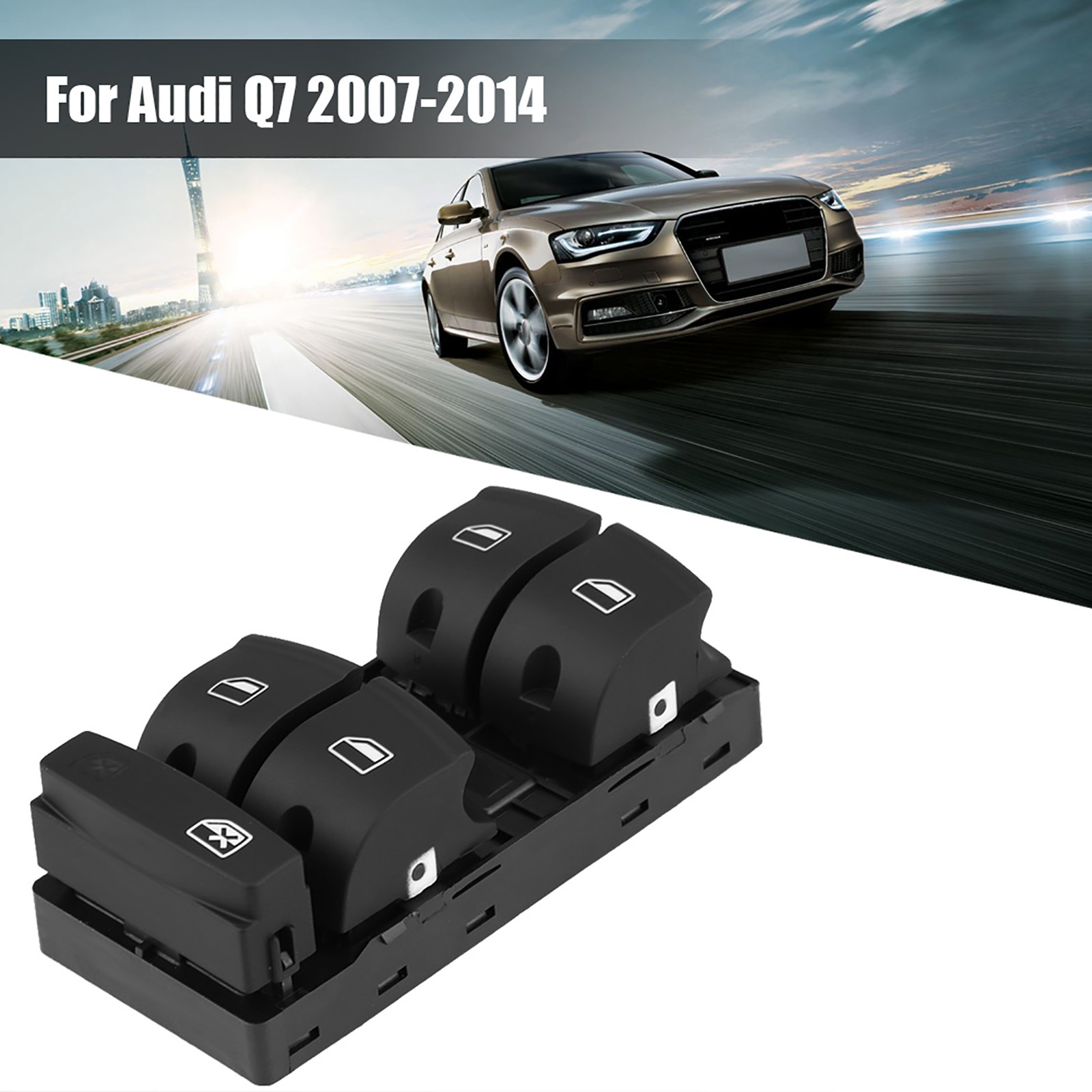 Bouton DE LEVE VITRE AUDI A3 8P SPORTBACK A6 Q7 4F0959851F Envoi - Foto 6
