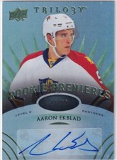 2014-15 Trilogy Hockey Aaron Ekblad Rookie Premieres Auto Lvl 2 # 23/99