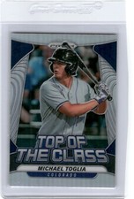 MICHAEL TOGLIA 2020 PRIZM TOP OF THE CLASS SILVER PRIZM ROCKIES K3