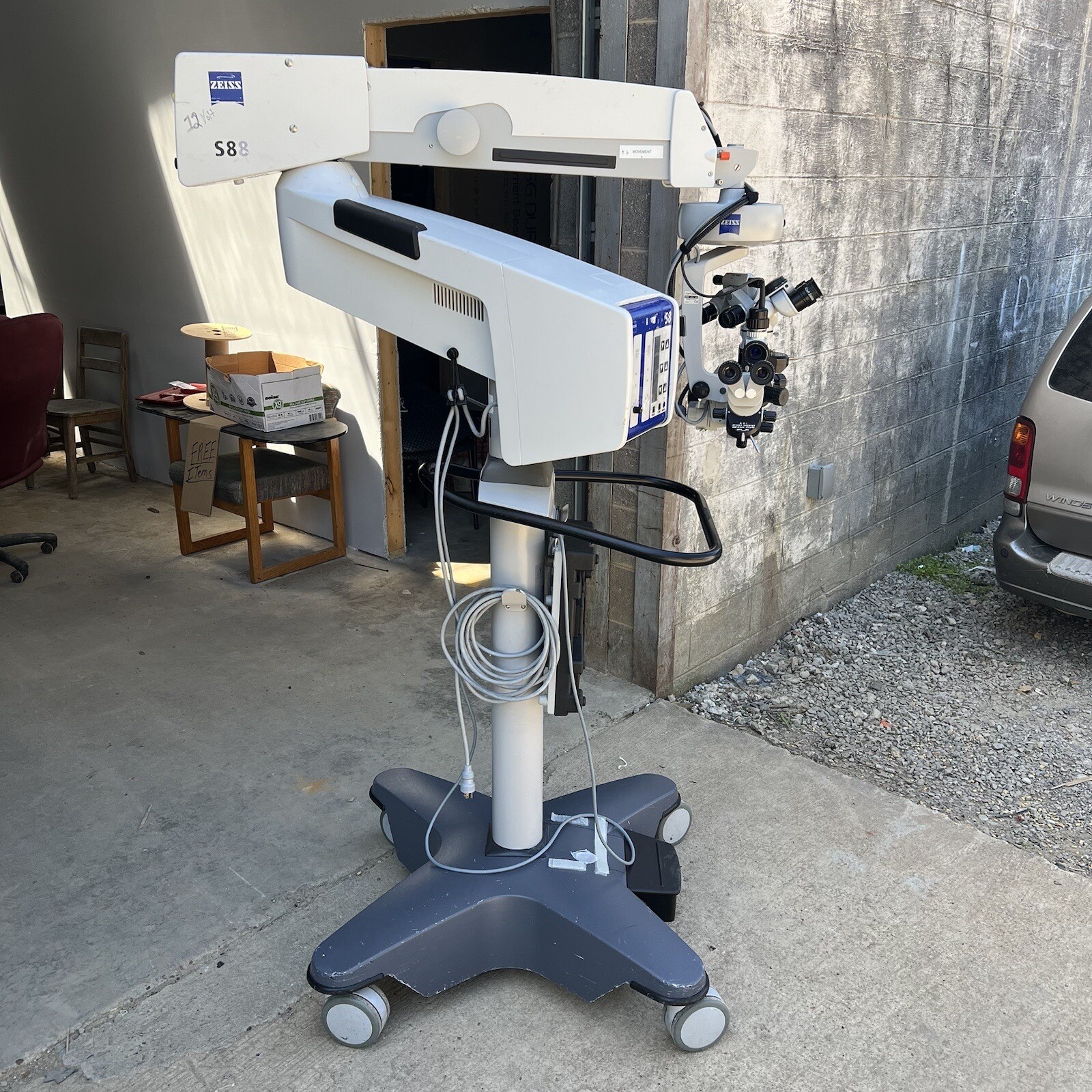 ZEISS OMPI VARIO S88 SURGICAL MICROSCOPE eBay